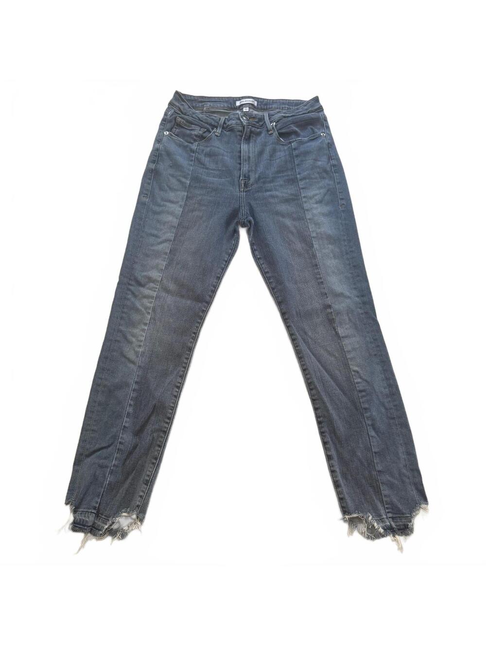 Good American Y2K Women's High-Waisted Skinny Jeans Indigo Size 8